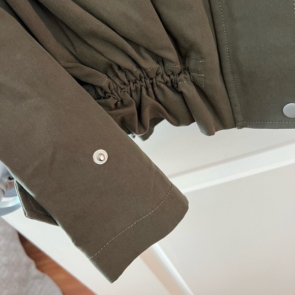See U Soon Olive Green Lightweight Jacket Size Small NWT - Picture 7 of 16